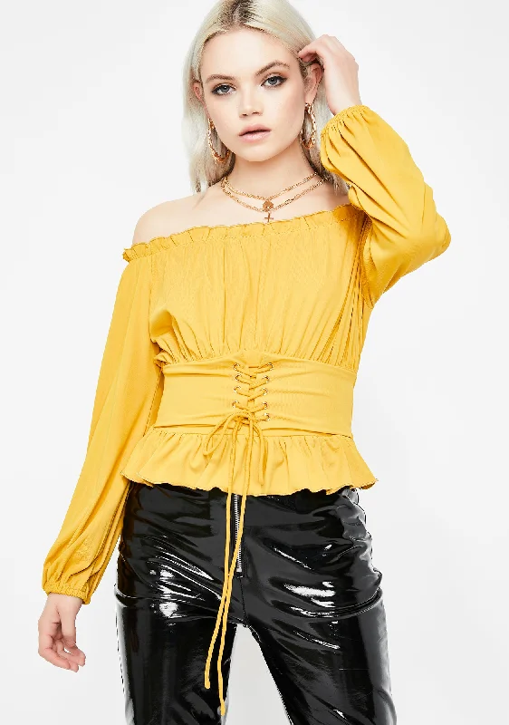 Fashionista Favorites Just A Girl Corset Top