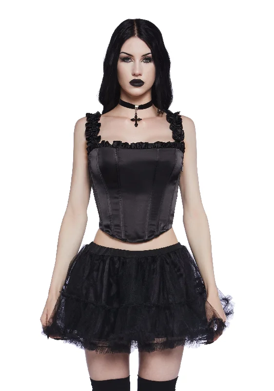 Budget Friendly Night Gallery Tank Corset Top