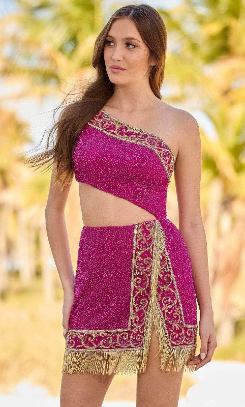 Women's Casual Apparel Amarra 94292 - Beaded Cocktail Dress