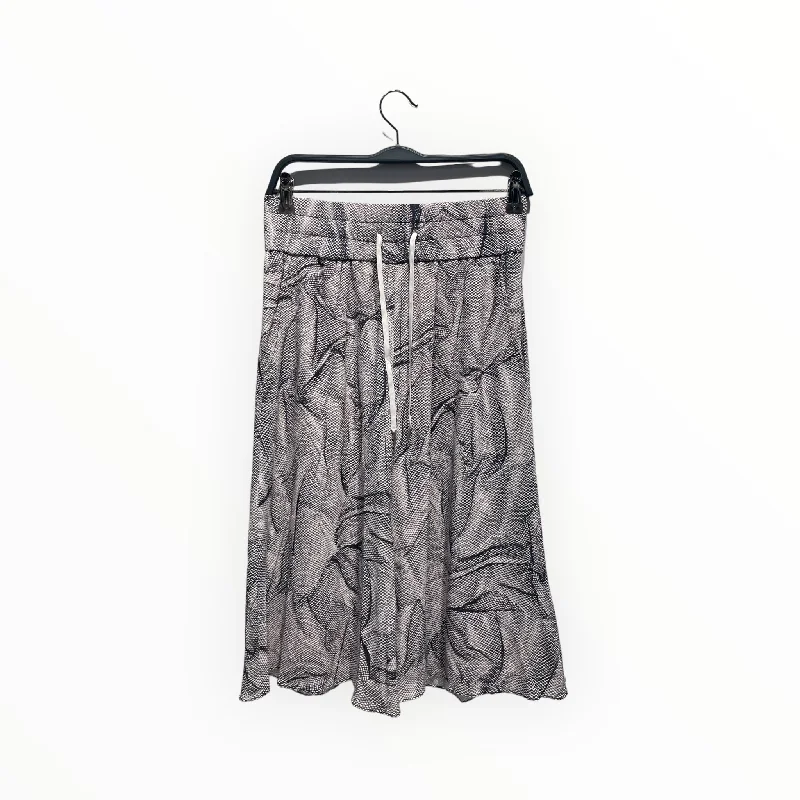 Discount Extravaganza Helmut Lang/Long Skirt/S/All Over Print/Acrylic/WHT/