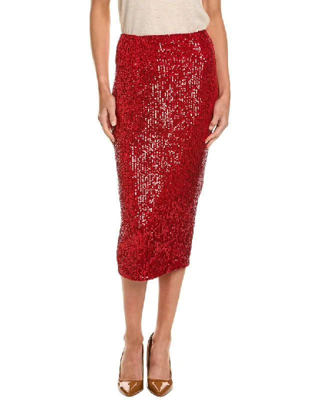 Step Ahead, Lead The Trend Alexia Admor Ana Midi Sequin Pencil Skirt