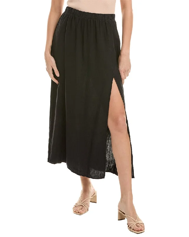 Trendy Threads Bella Dahl High Waist Maxi Linen Skirt