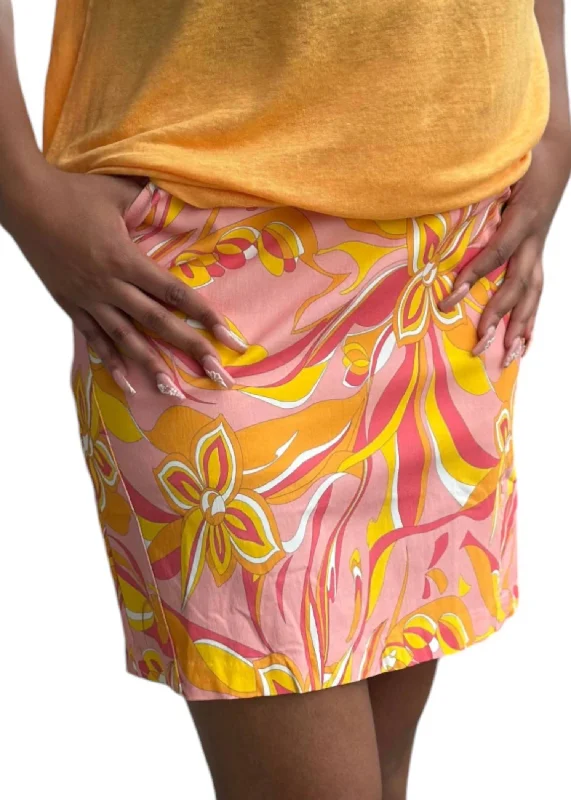 Trend Forward Threads Fun Skort In Sorbet