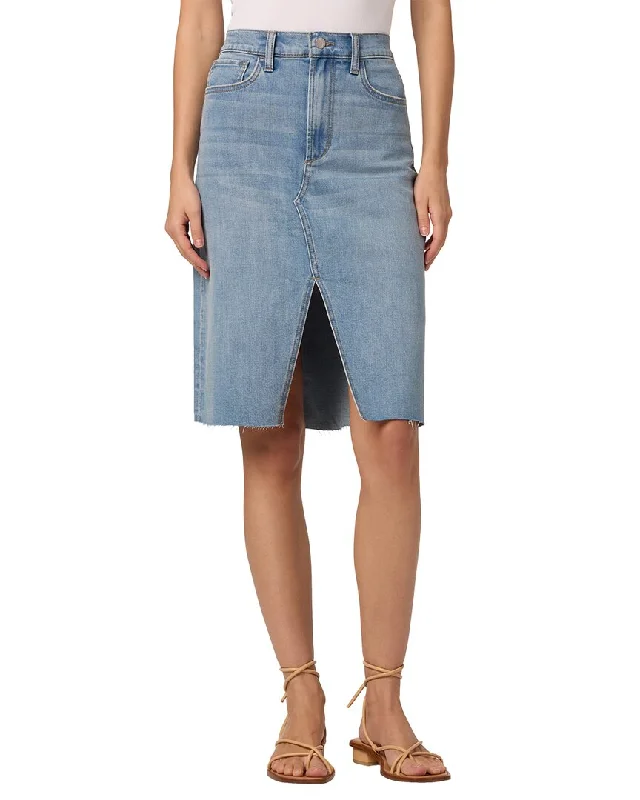 Chic Trends Unveiled JOE'S Jeans Tatiana High-Rise Midi Skirt