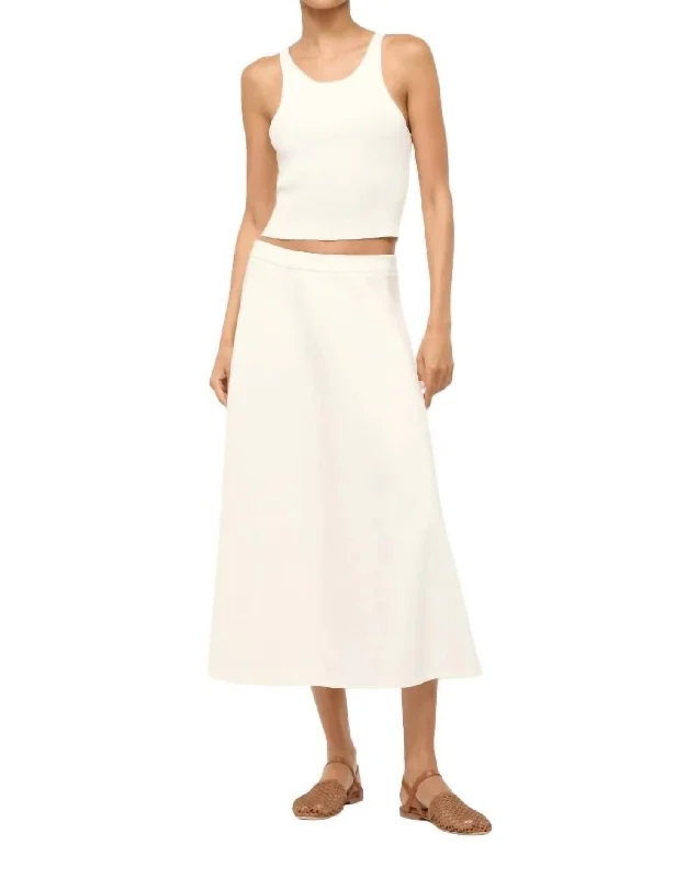 Clearance Sale, All Cheap Lighthouse Skirt In Ivory