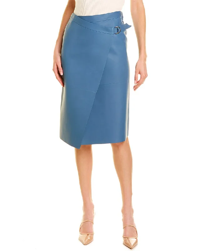 Trend Forward Women's Wear Loro Piana Wrap Skirt