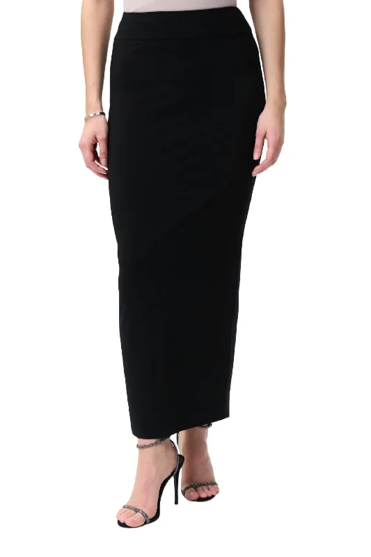 Trendy New Clothes Maxi Pencil Skirt In Black