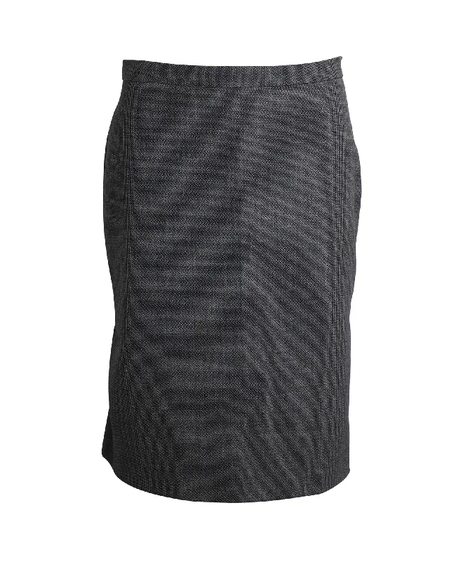 Chic Style, Always In Vogue Moschino Cheap And Chic Skirt in Grey Wool