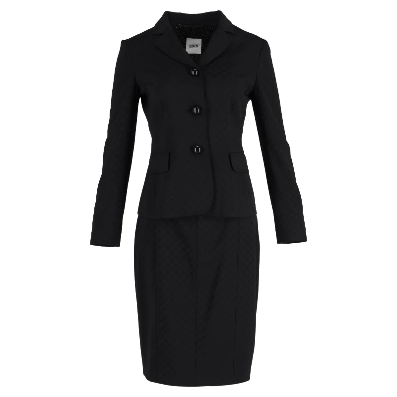 Fashion Deal Moschino Cheap & Chic Suit Set in Black Wool