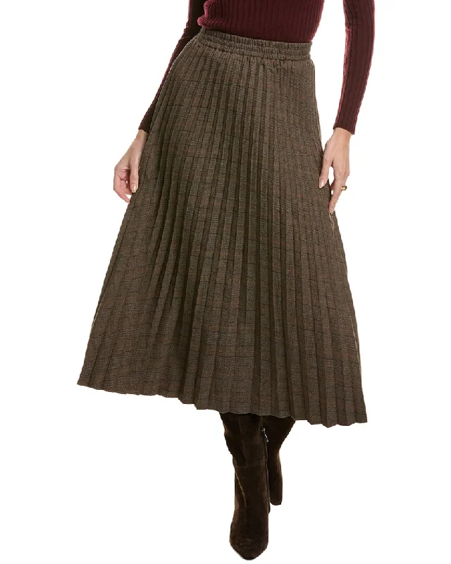 Exclusive Discounts YAL New York Plaid Pleated Skirt