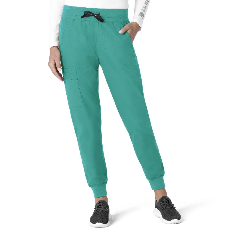 Evening Looks Carhartt Force Essentials Women's Jogger Scrub Pant - Teal Blue