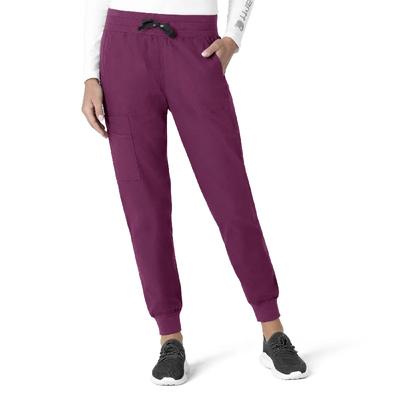 Shop Sale Items Carhartt Force Essentials Women's Jogger Scrub Pant - Wine