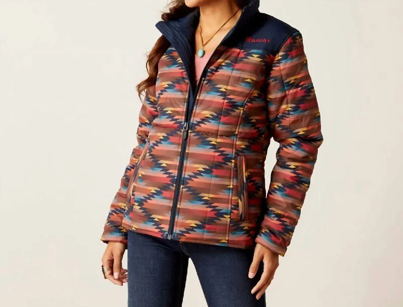 Evening Elegance Crius Insulated Jacket In Mirage Print