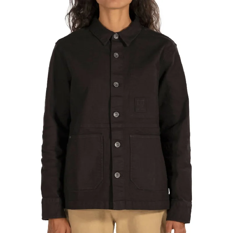 Exclusive Sale Dirt Utility Jacket In Black