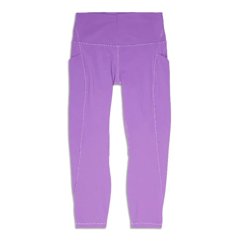 Subtle Sophistication lululemon Align™ High-Rise Crop With Pockets - Resale