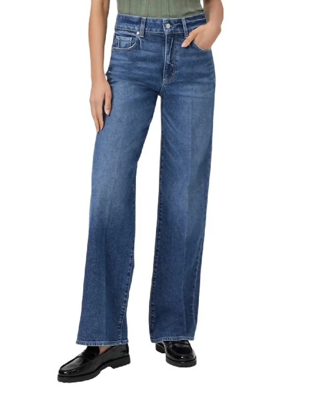 Fashion Sale Sasha Wide Leg Jeans In Medium/dark Wash