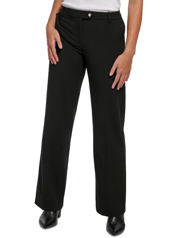 Must Haves Womens Casual Pull On Wide Leg Pants